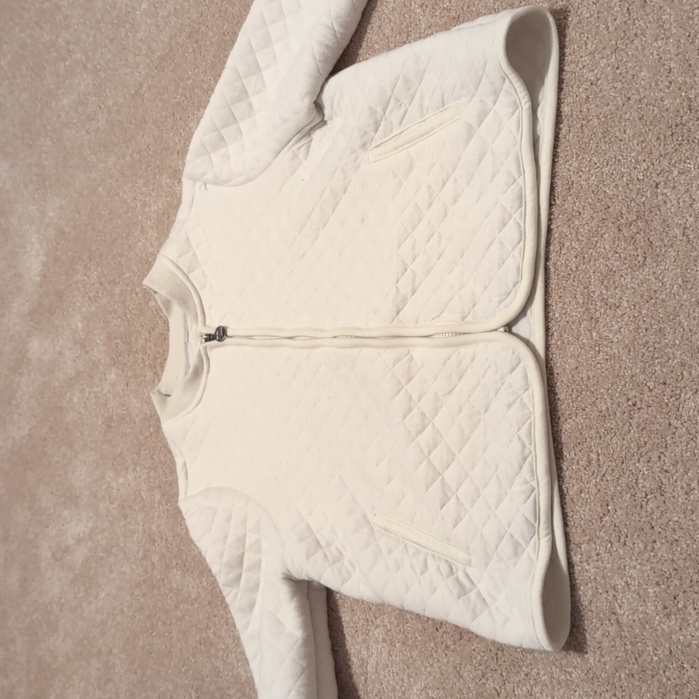Marine layer quilted sweatshirt